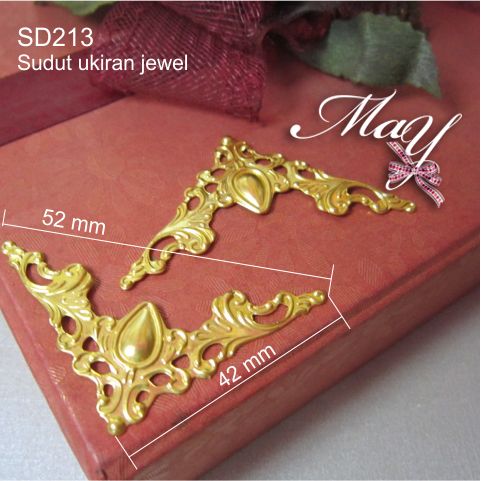 SD213-Sudut ukiran jewel